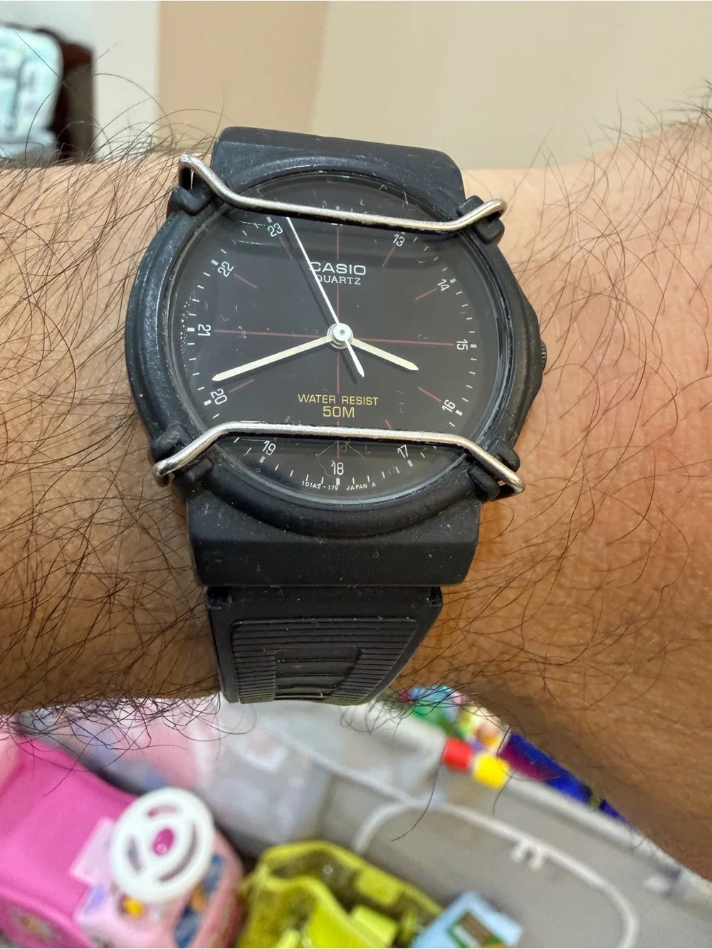 Ultra Rare Vintage Casio MQ-30W Unisex Watch 1980s Bullbar Japan 317 RUNNING